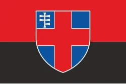 Прапор 1121 військової поліклініки ЗСУ. Варіант-03