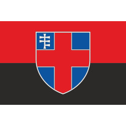 Флаг 1121 Военной поликлиники ВСУ. Вариант-03 Флаг 1121 Военной поликлиники ВСУ. Вариант-03