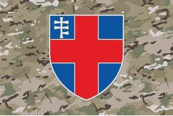Прапор 1121 військової поліклініки ЗСУ. Варіант-06