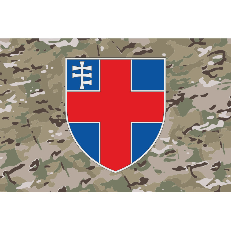 Прапор 1121 військової поліклініки ЗСУ. Варіант-06 Прапор 1121 військової поліклініки ЗСУ. Варіант-06