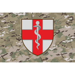 Флаг ВМКЦ ЮР (Военно-медицинский клинический центр Южного региона) МОУ. Вариант-17