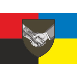 Флаг ГВС (Гражданско-военное сотрудничество). Вариант-05 Флаг ГВС (Гражданско-военное сотрудничество). Вариант-05