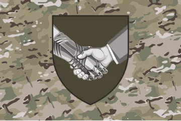 Флаг ГВС (Гражданско-военное сотрудничество). Вариант-06