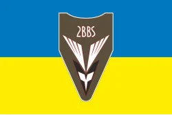 Флаг 2 ББпС (батальон беспилотных систем) 122 ОБрТрО ВСУ. Вариант-05 Флаг 2 ББпС (батальон беспилотных систем) 122 ОБрТрО ВСУ. Вариант-05