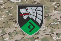 Прапор «Рух опору Північ» ССО ЗСУ. Варіант-09 Прапор «Рух опору Північ» ССО ЗСУ. Варіант-09