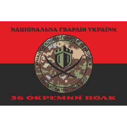 Прапор 36 ОП (окремий полк) НГУ. Варіант-09