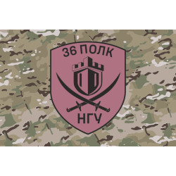 Прапор 36 ОП (окремий полк) НГУ. Варіант-25