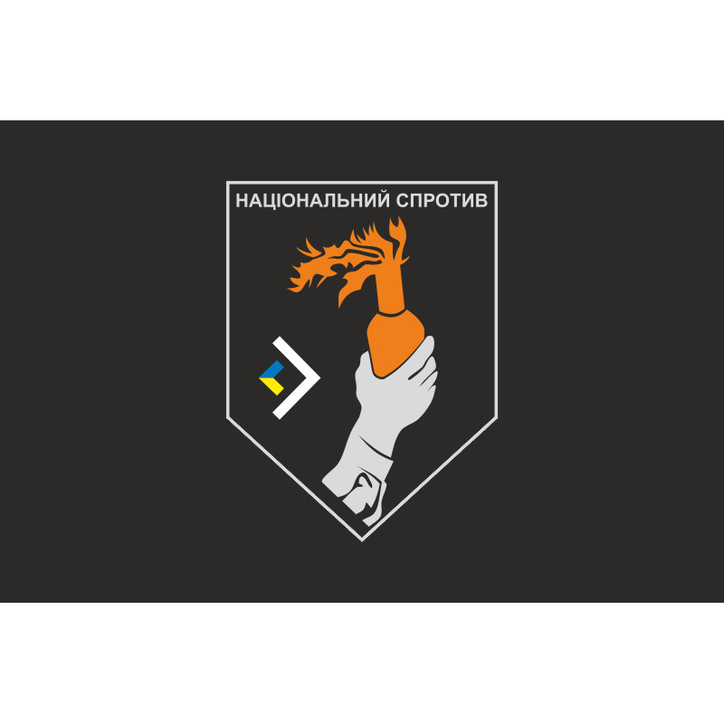 Прапор Олександрійського районного центру підготовки населення до національного спротиву. Варіант-06 Прапор Олександрійського районного центру підготовки населення до національного спротиву. Варіант-06