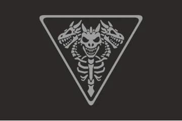 Флаг Подразделения «Bone Group» ГУР МОУ. Вариант-06 Флаг Подразделения «Bone Group» ГУР МОУ. Вариант-06