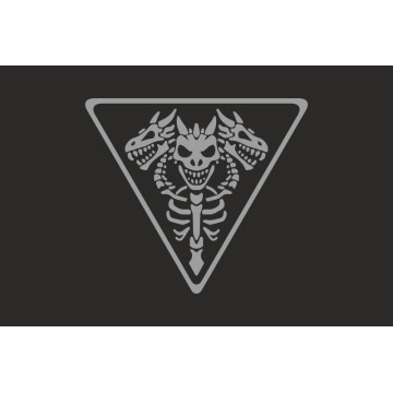 Прапор Підрозділу «Bone Group» ГУР МОУ. Варіант-06 Прапор Підрозділу «Bone Group» ГУР МОУ. Варіант-06