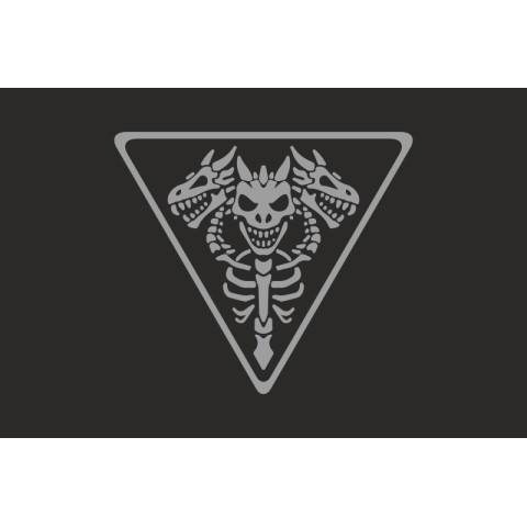 Флаг Подразделения «Bone Group» ГУР МОУ. Вариант-06 Флаг Подразделения «Bone Group» ГУР МОУ. Вариант-06