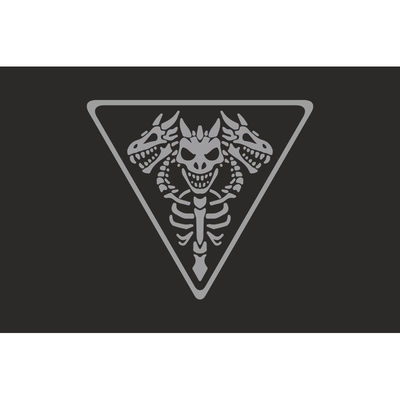 Прапор Підрозділу «Bone Group» ГУР МОУ. Варіант-06 Прапор Підрозділу «Bone Group» ГУР МОУ. Варіант-06
