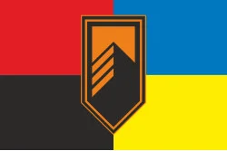 Прапор 227 ОБМЗ (окремий батальйон матеріального забезпечення) ЗСУ. Варіант-05 Прапор 227 ОБМЗ (окремий батальйон матеріального забезпечення) ЗСУ. Варіант-05