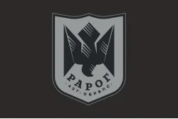 Прапор 427 ОБрБпС (окрема бригада безпілотних систем) ЗСУ «Рарог». Варіант-03 Прапор 427 ОБрБпС (окрема бригада безпілотних систем) ЗСУ «Рарог». Варіант-03