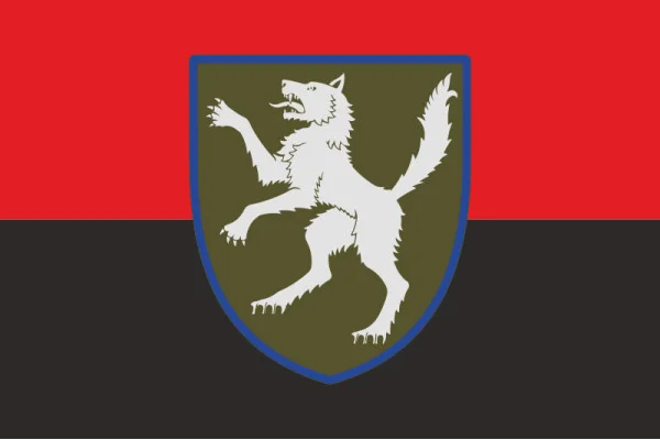 Флаг 50 ОМБр (отдельная механизированная бригада) ВСУ. Вариант-03
