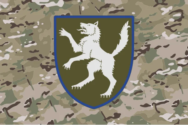 Флаг 50 ОМБр (отдельная механизированная бригада) ВСУ. Вариант-06