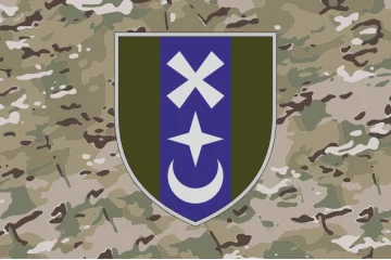 Прапор 76 ОМБр (окрема механізована бригада) ЗСУ. Варіант-06 Прапор 76 ОМБр (окрема механізована бригада) ЗСУ. Варіант-06
