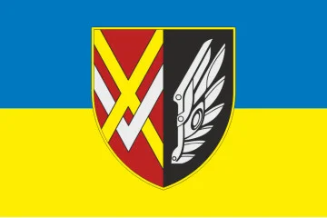 Прапор 434 ОПБпС (окремий полк безпілотних систем) ЗСУ. Варіант-01 Прапор 434 ОПБпС (окремий полк безпілотних систем) ЗСУ. Варіант-01