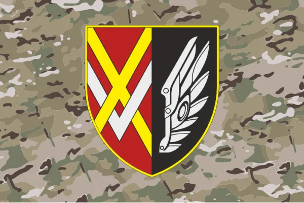 Прапор 434 ОПБпС (окремий полк безпілотних систем) ЗСУ. Варіант-06 Прапор 434 ОПБпС (окремий полк безпілотних систем) ЗСУ. Варіант-06