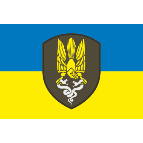 Прапор 168 окремого резервного батальйону ЗСУ. Варіант-01 Прапор 168 окремого резервного батальйону ЗСУ. Варіант-01