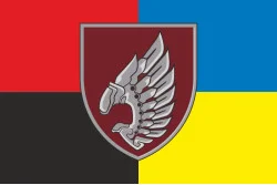 Прапор 237 ОББпС (окремий батальйон безпілотних систем) «Iron Birds» ДШВ ЗСУ. Варіант-12 Прапор 237 ОББпС (окремий батальйон безпілотних систем) «Iron Birds» ДШВ ЗСУ. Варіант-12