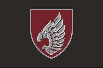 Флаг 237 ОББпС (отдельный батальон беспилотных систем) «Iron Birds» ДШВ ВСУ. Вариант-15 Флаг 237 ОББпС (отдельный батальон беспилотных систем) «Iron Birds» ДШВ ВСУ. Вариант-15