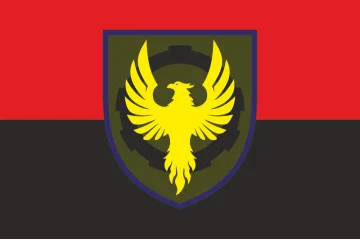 Прапор 50 ОРВП (окремий ремонтно-відновлювальний полк) ЗСУ. Варіант-17 Прапор 50 ОРВП (окремий ремонтно-відновлювальний полк) ЗСУ. Варіант-17