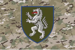 Флаг 50 ОМБр (отдельная механизированная бригада) ВСУ. Вариант-15