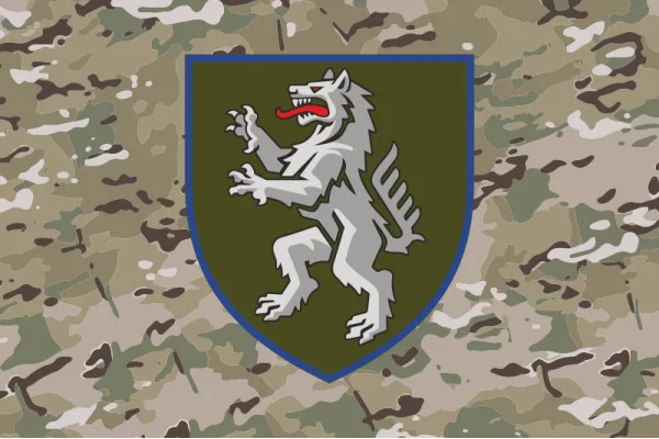 Флаг 50 ОМБр (отдельная механизированная бригада) ВСУ. Вариант-15