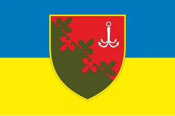 Флаг 91 ОКРП (отдельный командно-разведывательный пункт) ВСУ. Вариант-01