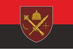 Флаг Группировки войск «Курск» ВСУ. Вариант-03