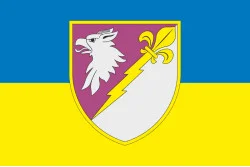 Прапор РЦ РЕР (регіональний центр радіоелектронної розвідки) «Південь» ЗСУ. Варіант-01
