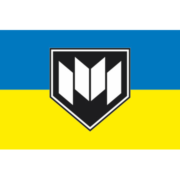Прапор Підрозділу БПС «КРИЛА» ГУР МОУ. Варіант-03