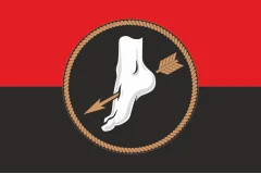 Флаг 447 ОББпС (отдельный батальон беспилотных систем) ВМС ВСУ. Вариант-07