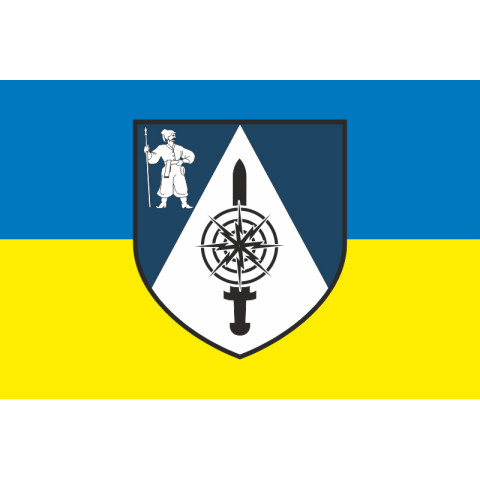 Прапор 110 авіаційної комендатури ЗСУ. Варіант-03