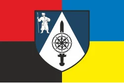 Прапор 110 авіаційної комендатури ЗСУ. Варіант-09