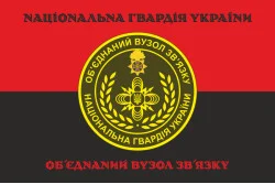 Прапор ОВЗ НГУ (об'єднаний вузол зв'язку НГУ). Варіант-10 Прапор ОВЗ НГУ (об'єднаний вузол зв'язку НГУ). Варіант-10