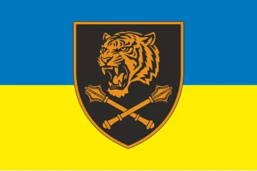 Прапор ОКС (об'єднане командування сил) швидкого реагування ЗСУ. Варіант-01 Прапор ОКС (об'єднане командування сил) швидкого реагування ЗСУ. Варіант-01