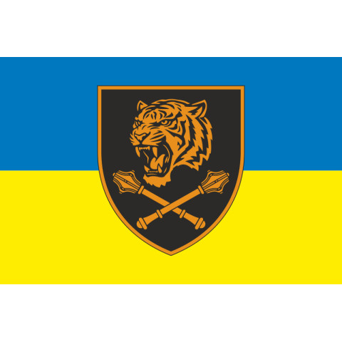 Прапор ОКС (об'єднане командування сил) швидкого реагування ЗСУ. Варіант-01 Прапор ОКС (об'єднане командування сил) швидкого реагування ЗСУ. Варіант-01