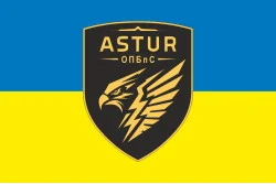 Прапор 420 ОПБпС (окремий полк безпілотних систем) ЗСУ «ASTUR». Варіант-08 Прапор 420 ОПБпС (окремий полк безпілотних систем) ЗСУ «ASTUR». Варіант-08