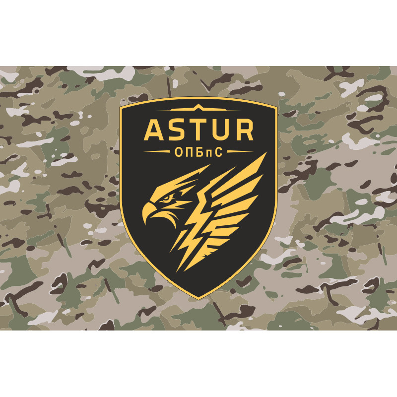 Флаг 420 ОПБпС (отдельный полк беспилотных систем) ВСУ «ASTUR». Вариант-14 Флаг 420 ОПБпС (отдельный полк беспилотных систем) ВСУ «ASTUR». Вариант-14