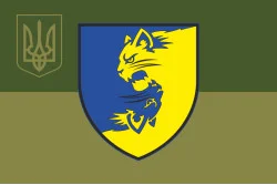 Флаг 55 ОМБр (отдельная механизированная бригада) ВСУ. Вариант-07