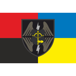 Прапор 428 ОПБпС (окремий полк безпілотних систем) ЗСУ «ТІНЬ». Варіант-09