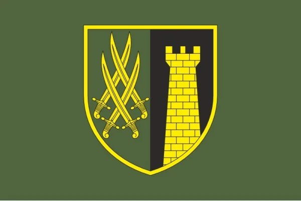 Прапор 1226 ОІБ (окремий інженерний батальйон) ЗСУ. Варіант-03