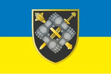 Прапор Командування сил підтримки ЗСУ. Варіант-02 Прапор Командування сил підтримки ЗСУ. Варіант-02