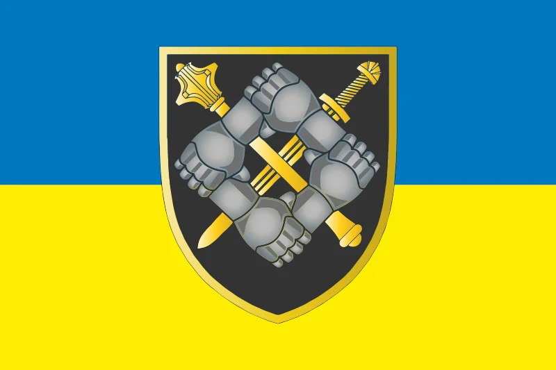 Прапор Командування сил підтримки ЗСУ. Варіант-02 Прапор Командування сил підтримки ЗСУ. Варіант-02