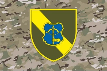 Прапор 153 ОРБ (окремий розвідувальний батальйон) ЗСУ. Варіант-06 Прапор 153 ОРБ (окремий розвідувальний батальйон) ЗСУ. Варіант-06