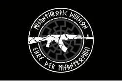 Прапор Misanthropic Division. Варіант-03 Прапор Misanthropic Division. Варіант-03
