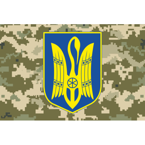 Прапор 11 БТрО «Київська Русь» ЗСУ. Варіант-06 Прапор 11 БТрО «Київська Русь» ЗСУ. Варіант-06