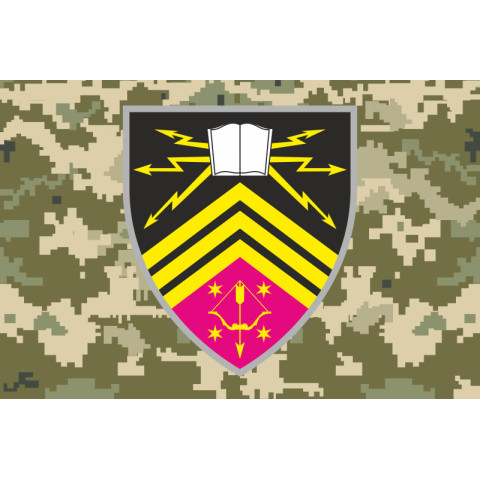 Флаг Военного колледжа сержантского состава ВИТИ. Вариант-04